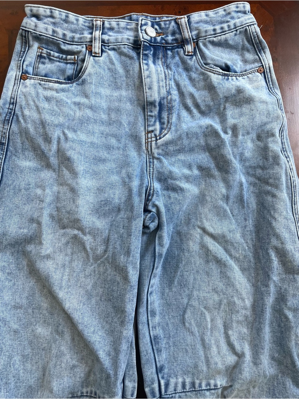 Blank NYC High Rise Light Blue Denim Barrel Jeans